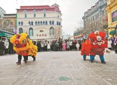 醒狮舞到了“尔滨”南北互动邀“老铁”来粤引客入粤要给情绪价值